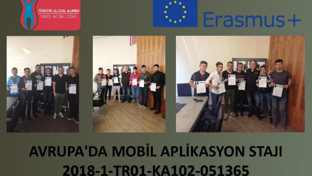 Erasmus+ Programı Mesleki Eğitim Öğrenci ve Personel Hareketliliği faaliyeti